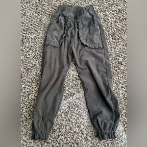 Girls Gray Corduroy Pants